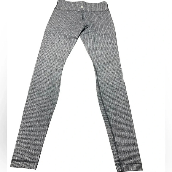 Lululemon Wunder Under Hi-Rise 7/8 Tight in Ritual Jacquard Luon Black - Picture 6 of 8